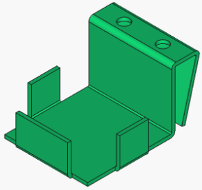 Volume 3D d'un support de post-it