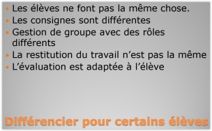 differencier